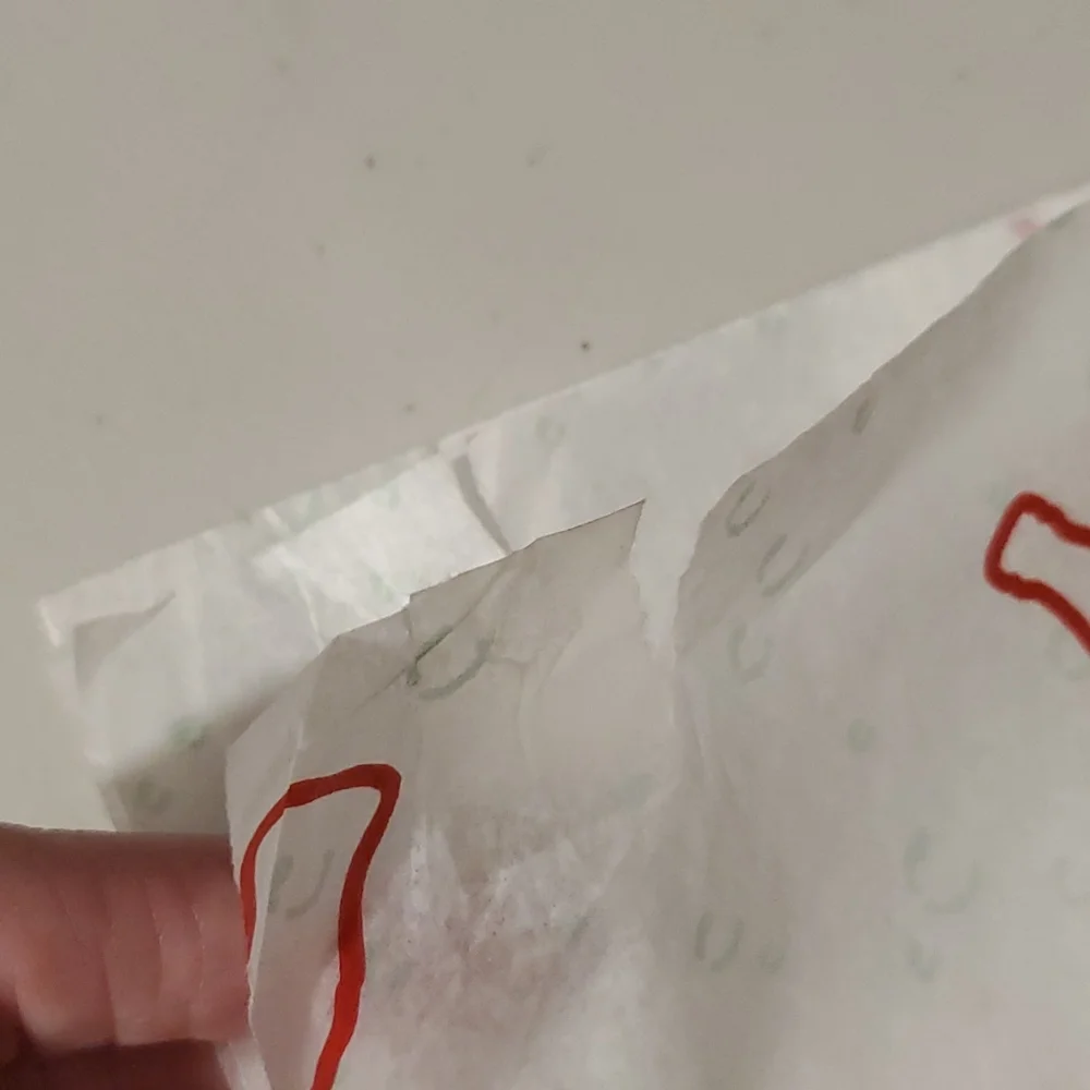 COKE bottle outline bubble graphics HTF Coca-Cola tissue paper Collectible